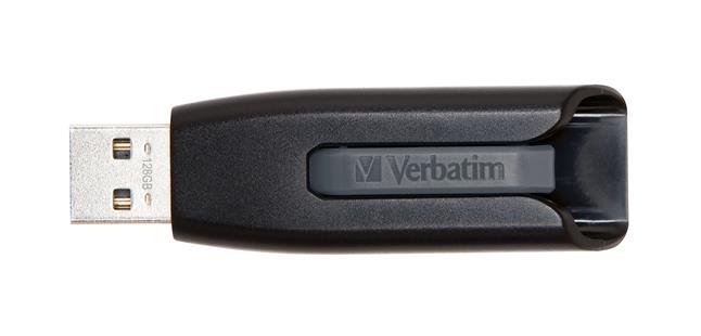 VERBATIM USB 3.0 Stick 128GB, V3 Store n Go, grau