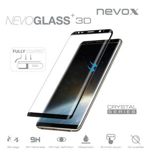 nevox NEVOGLASS 3D - Samsung S8 Plus curved glass ohne EASY APP schwarz