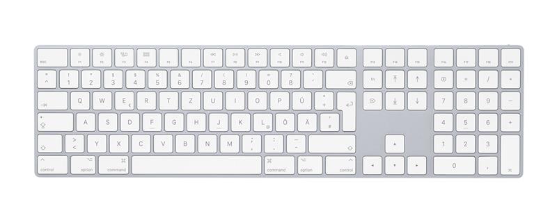 Apple Magic Keyboard mit Ziffernblock - Deutsch