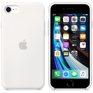 Apple iPhone SE Silikon Case - Weiss