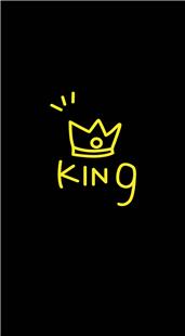GREEN MNKY Cute King Backfilm (Design) (VPE 3)