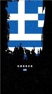 Green MNKY Greece Flag (VPE 3)