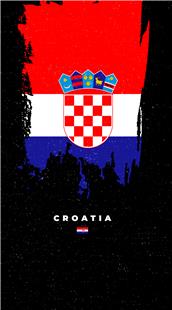 Green MNKY Croatia Flag (VPE 3)