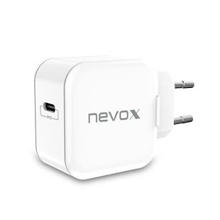 nevox USB PD Type C Ladegerät 20Watt weiss