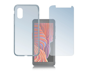 4smarts 360° Protection Set für Samsung Galaxy Xcover 5 transparent
