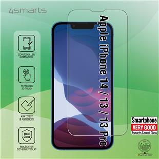 4smarts Second Glass X-Pro Full Cover mit Montagerahmen für Apple iPhone 14 Plus / 13 Pro Max