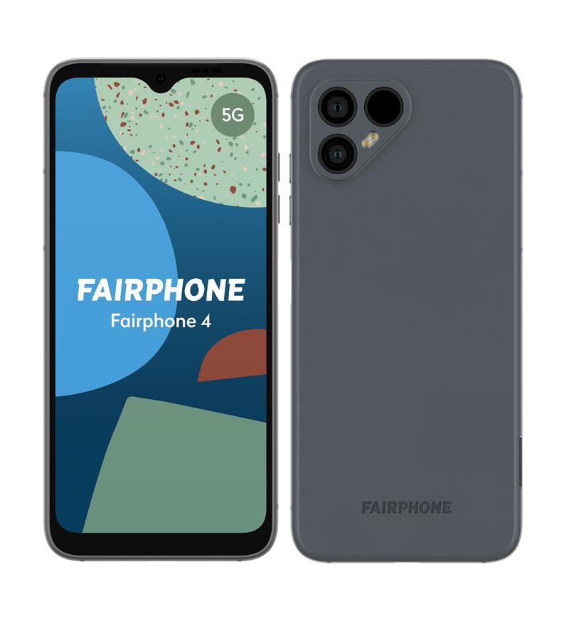Fairphone 4 Dual-Sim 128 GB - Grau