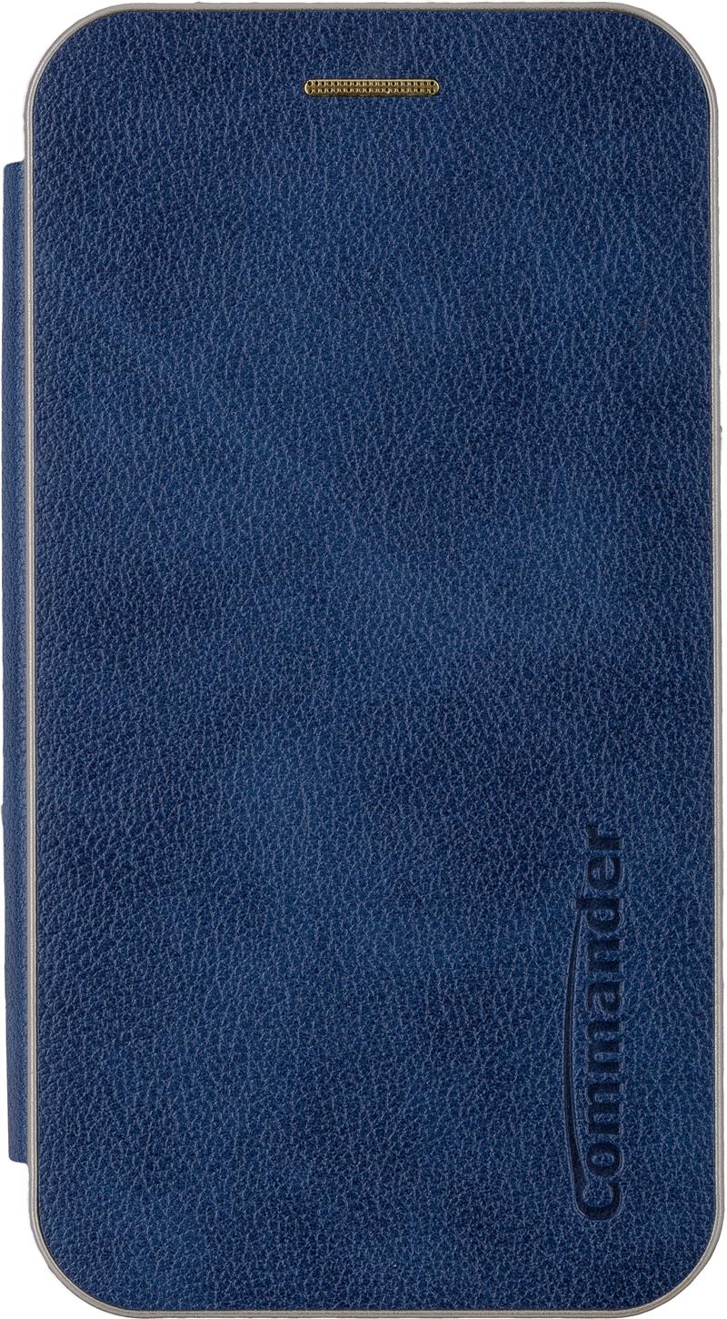 COMMANDER CURVE Book Case DELUXE für Samsung Galaxy A33 5G Elegant Royal Blue
