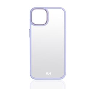 FUN CAMERA PROTECT COVER CLEAR Lilac für Apple iPhone 14 Pro