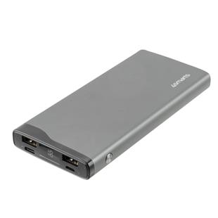 4smarts Powerbank VoltHub Pro 10000mAh 22,5W mit Quick Charge, PD gunmetal *Select Edition*