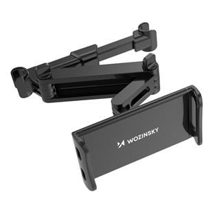 Wozinsky verstellbarer Kopfstützenhalter für Tablet oder Telefon schwarz