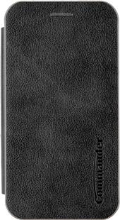 COMMANDER CURVE Book Case DELUXE für Samsung S23 Elegant Royal Black