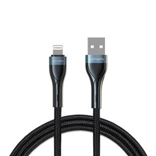 4smarts USB-A auf Lightning Kabel PremiumCord 10W 1m schwarz