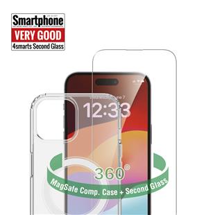 4smarts 360° Premium Protection Set für Apple iPhone 15 Pro MagSafe-kompatibel
