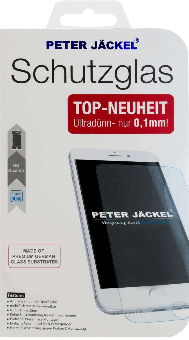 PETER JÄCKEL HD SCHOTT Glass 0,1 mm für Apple iPhone 15 Plus