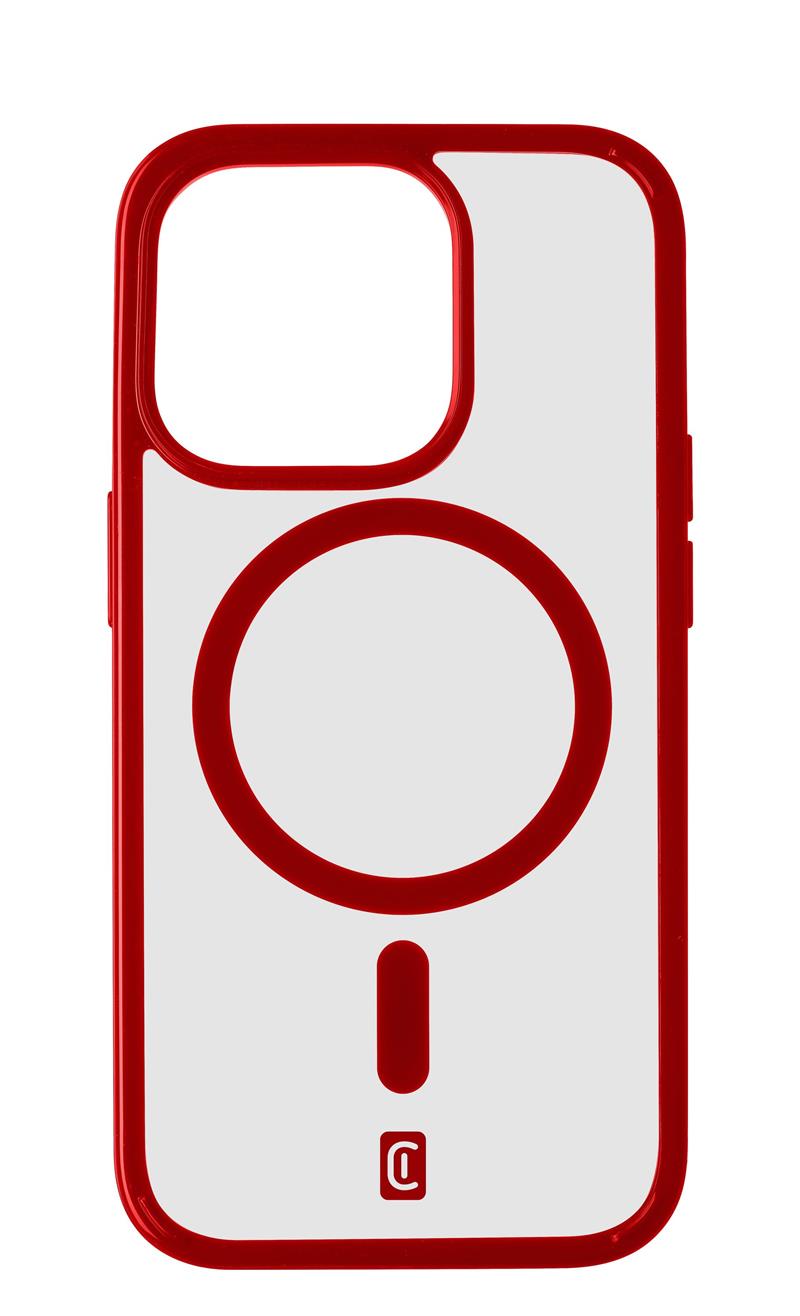 Cellularline Pop MagicSafe Case Mag für Apple iPhone 15 Pro - Red