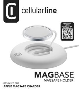 Cellularline MagSafe Wireless Charger Mag Base White