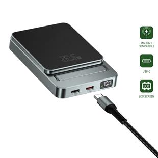 4smarts Wireless Powerbank OneStyle 5000mAh MagSafe-kompatibel, schwarz
