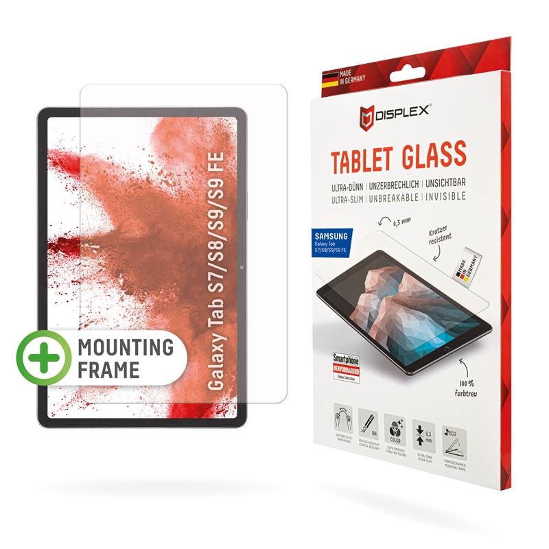 DISPLEX Tablet Glass Samsung Tab S7/S8/S9/S9 FE