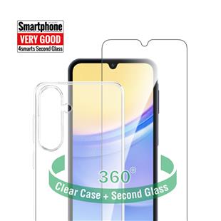 4smarts 360° Protection Set für Samsung Galaxy A15 / A15 5G