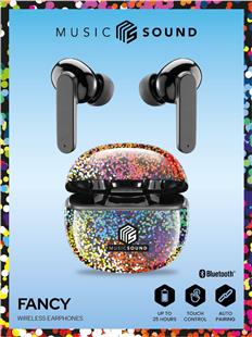 Cellularline Music & Sound Bluetooth Earphones Fancy Rainbow