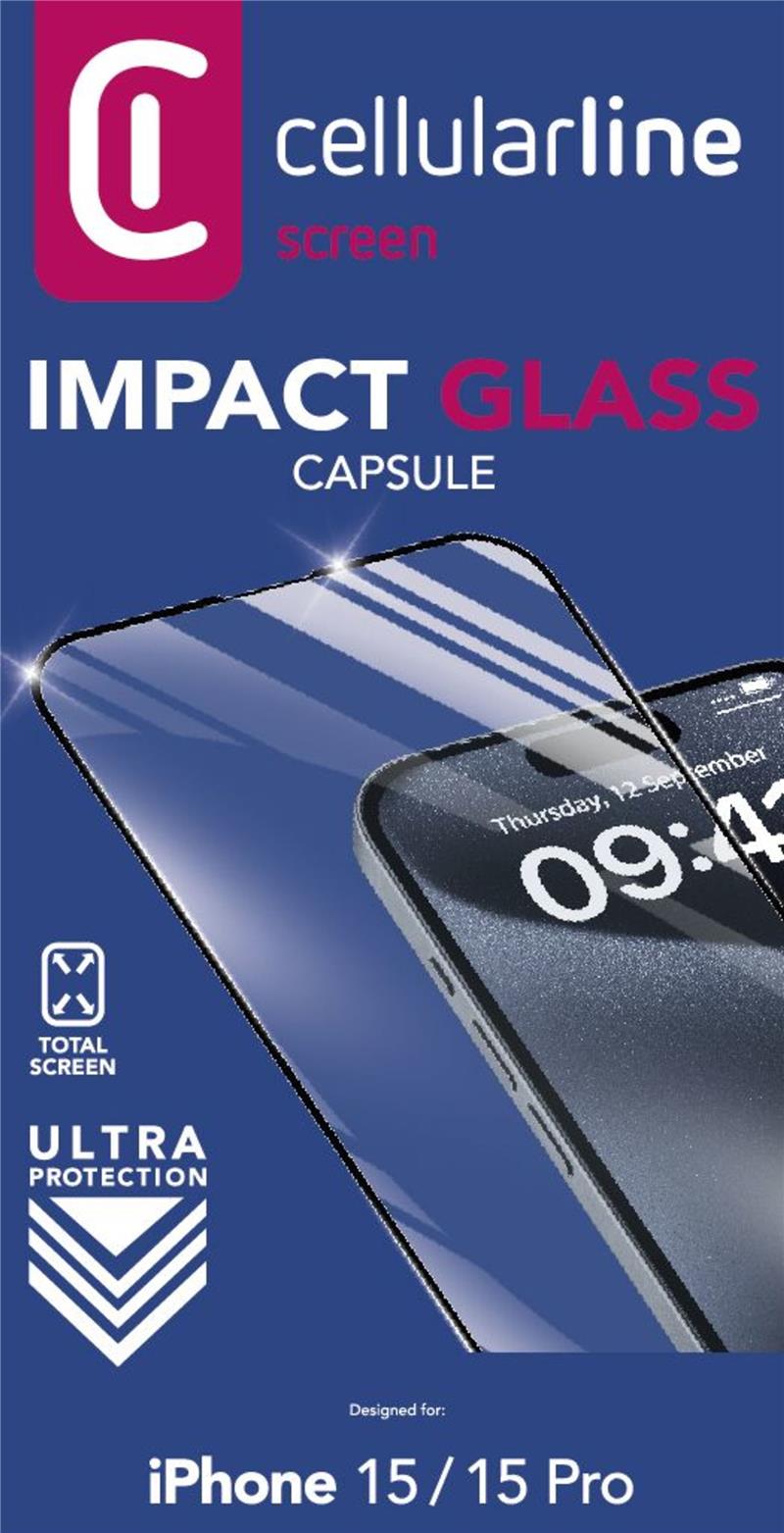 Cellularline - Impact Glass Capsule