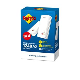 AVM FRITZ!Powerline 1240 AX WLAN-Set (AVM Tarifvermarktung)