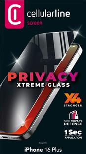 Cellularline - Xtreme Glass Privacy