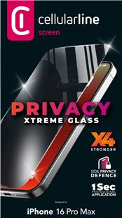 Cellularline - Xtreme Glass Privacy