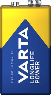 VARTA LONGLIFE Power 9V Batterie High Energy