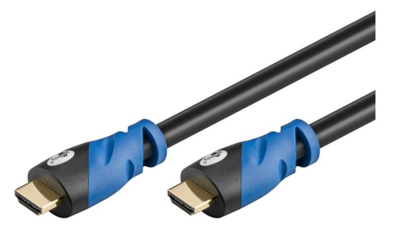 goobay Premium High-Speed-HDMI™ Kabel mit Ethernet, 1.5 m